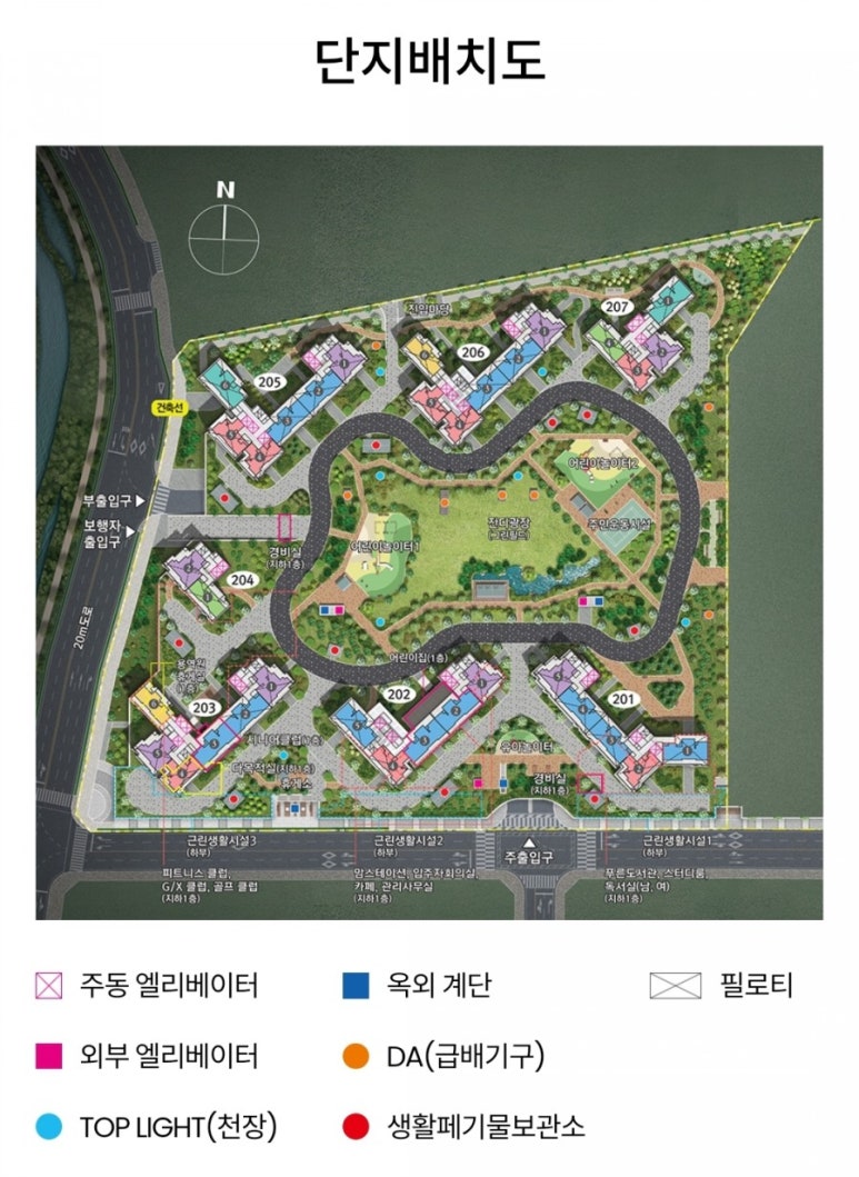 안동 김해푸르지오하이엔드1단지 이미지