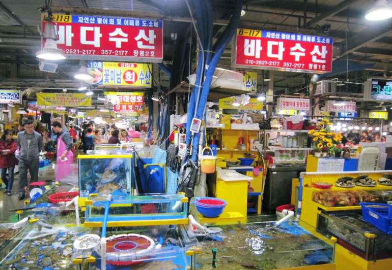 강경젓갈직판장 이미지