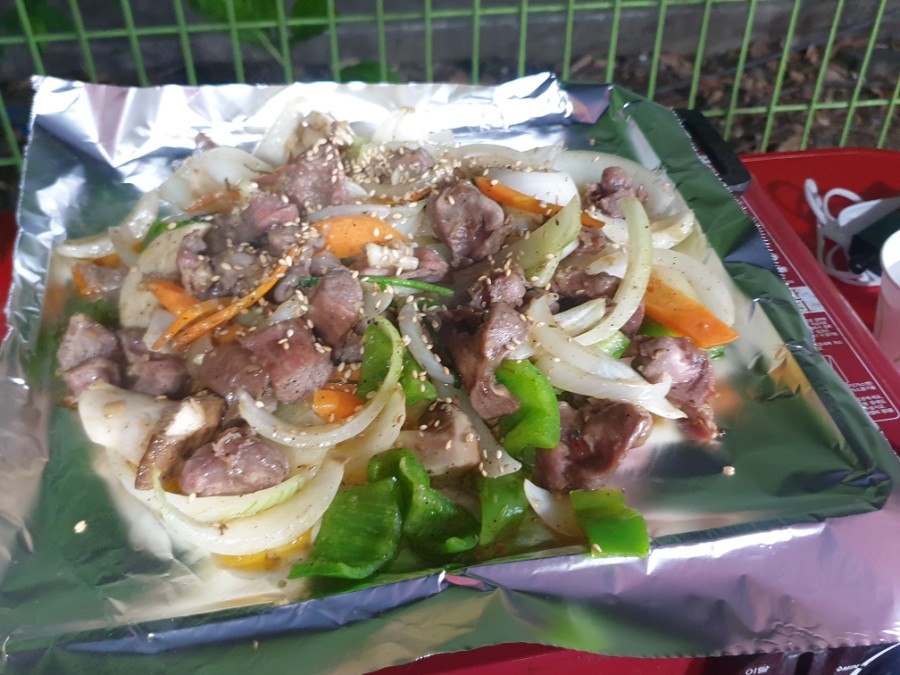 찜이닭똥집 이미지