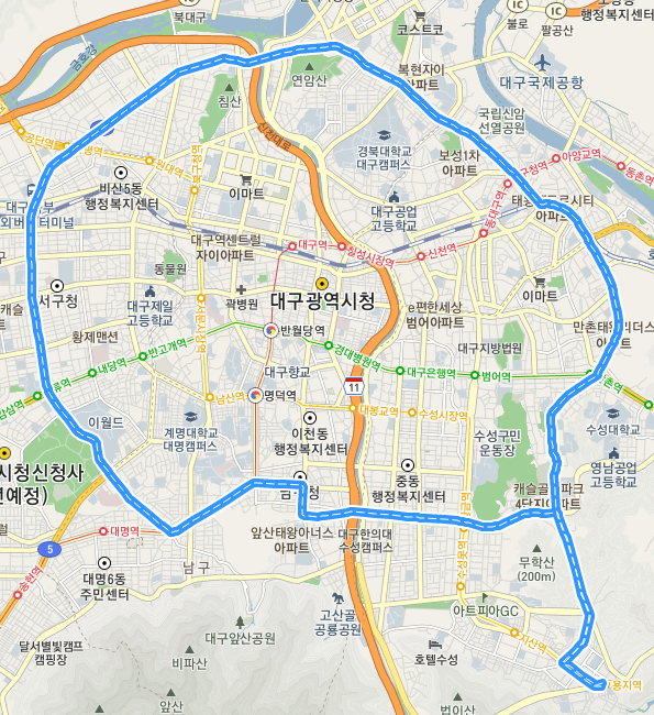 남부경찰서 건너 이미지