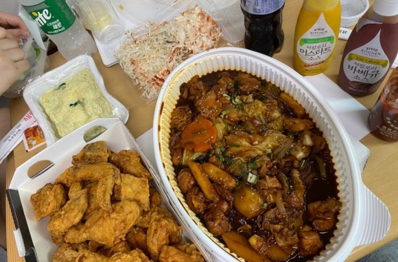 치킨앤찜닭 이미지