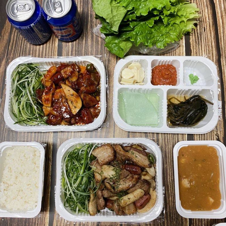 배달삼겹돼지되지 이미지
