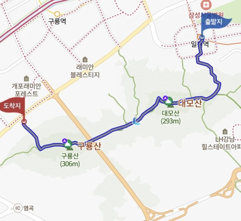 수서배수지 이미지