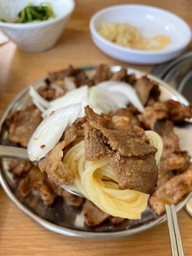 산청밀면 이미지