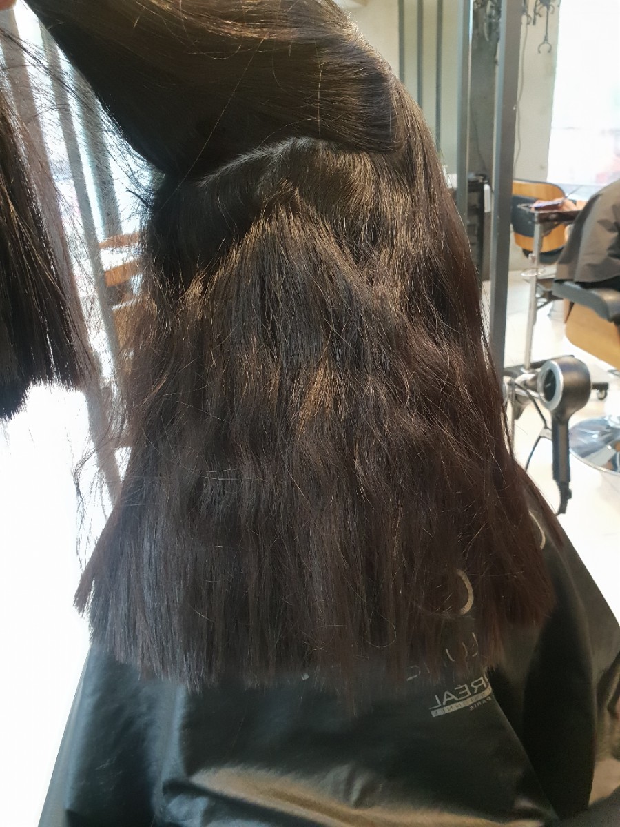 수빈헤어라인 이미지