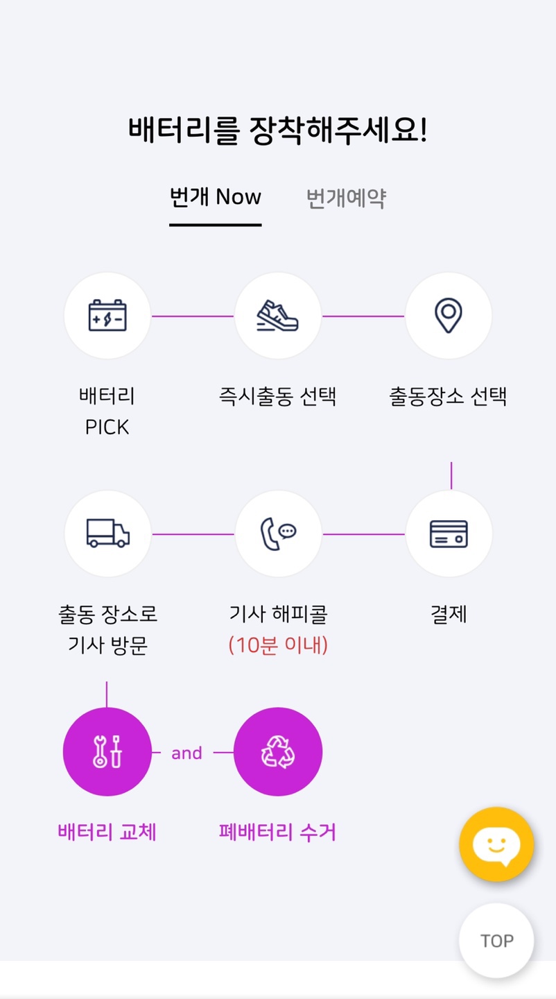 출장타이어배터리교체 이미지