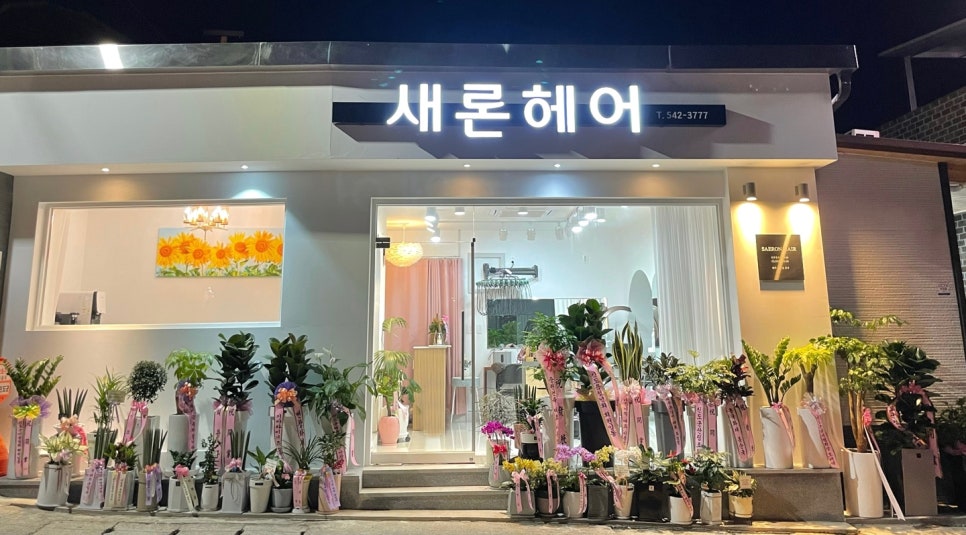 새론헤어 이미지