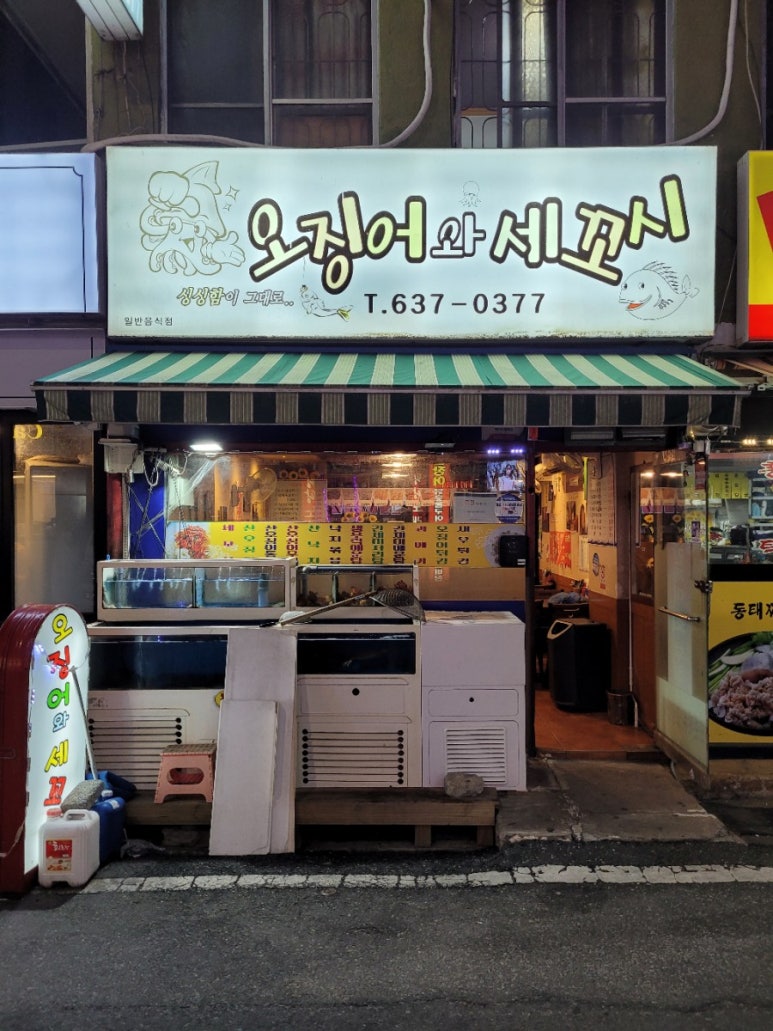 오징어와세꼬시 이미지