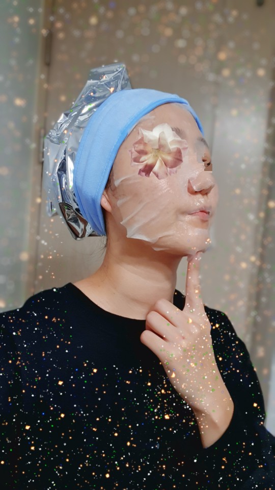 금빛헤어 이미지