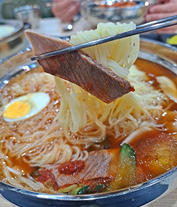 여수밀면 이미지