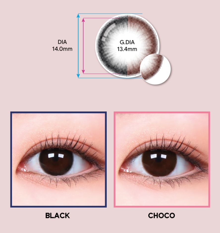 블랙아이안경, 콘택트 이미지