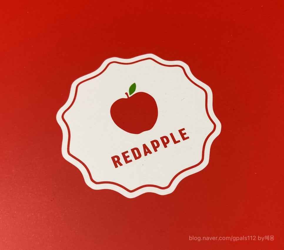 레드애플(RED apple) 이미지