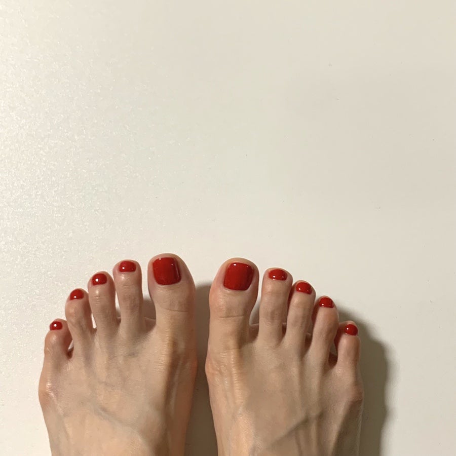 빨강이 손톱 이미지