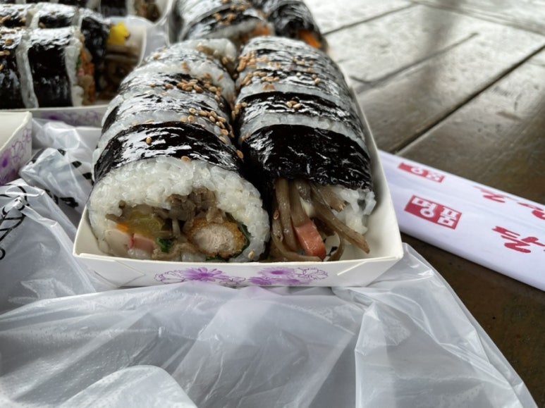 명품달인김밥 이미지