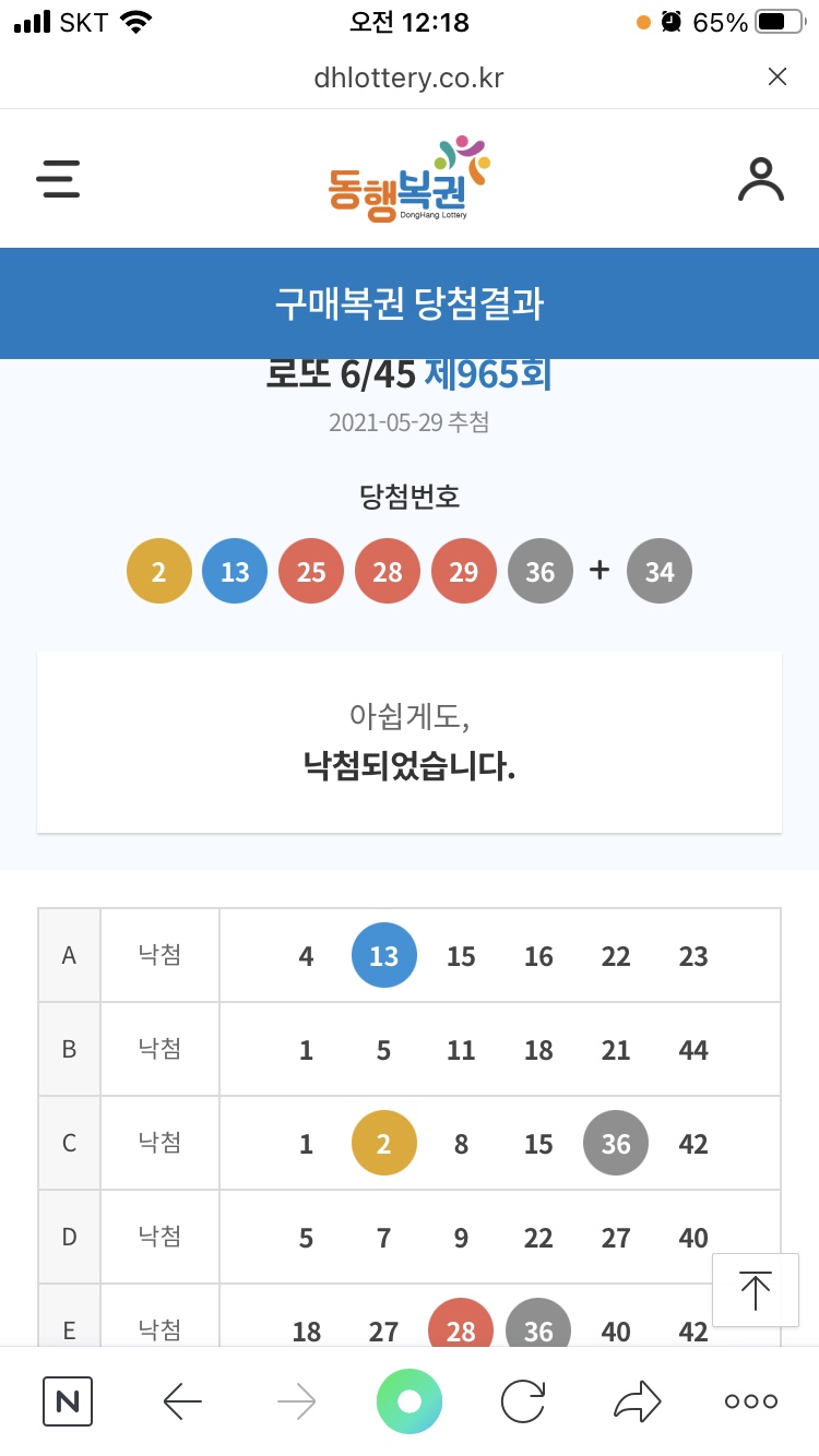 오늘은로또 이미지