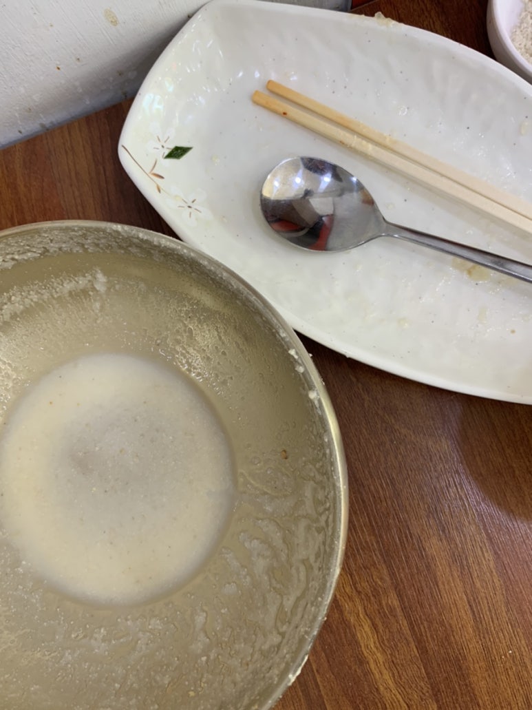 옛날밀국수 이미지