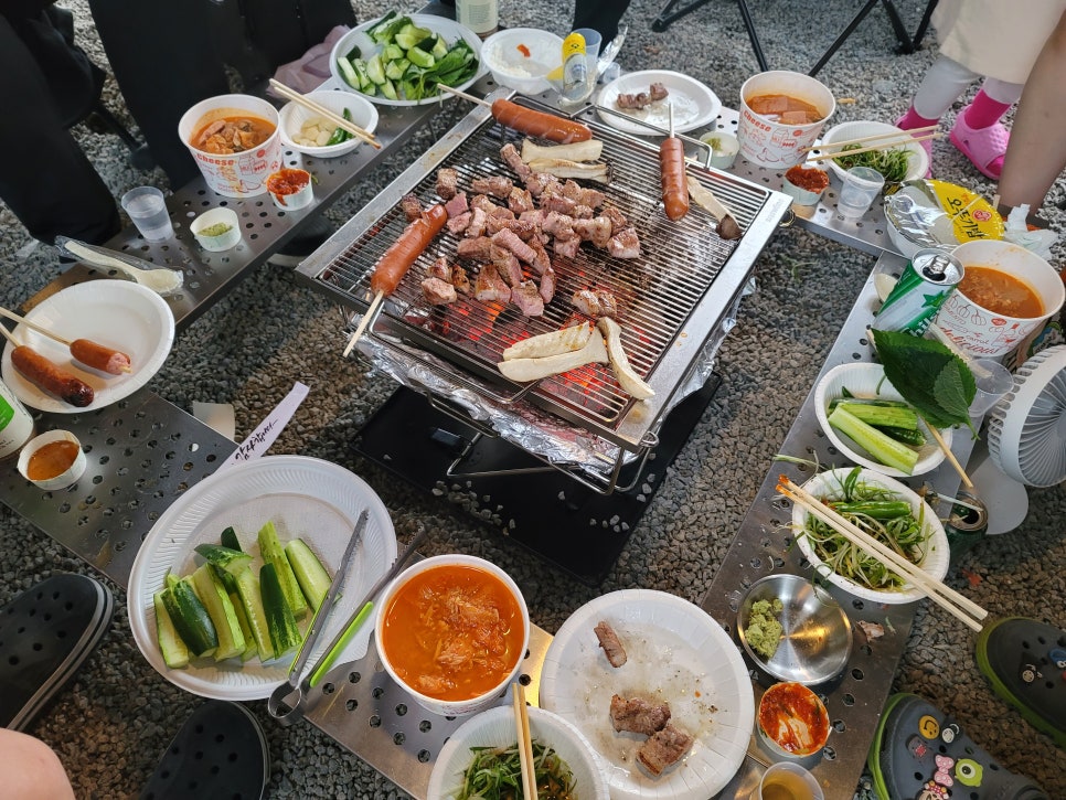 수덕 캠핑장 이미지