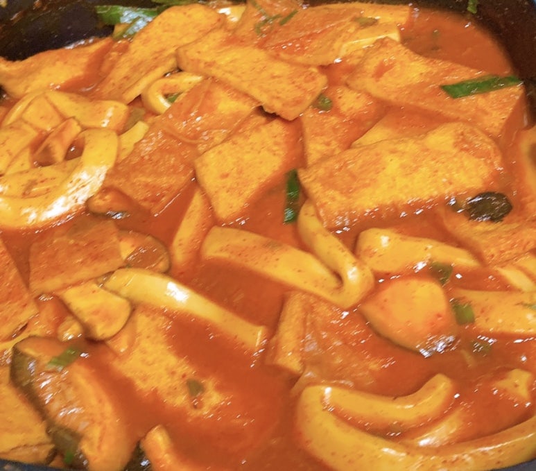 누들떡볶이 이미지