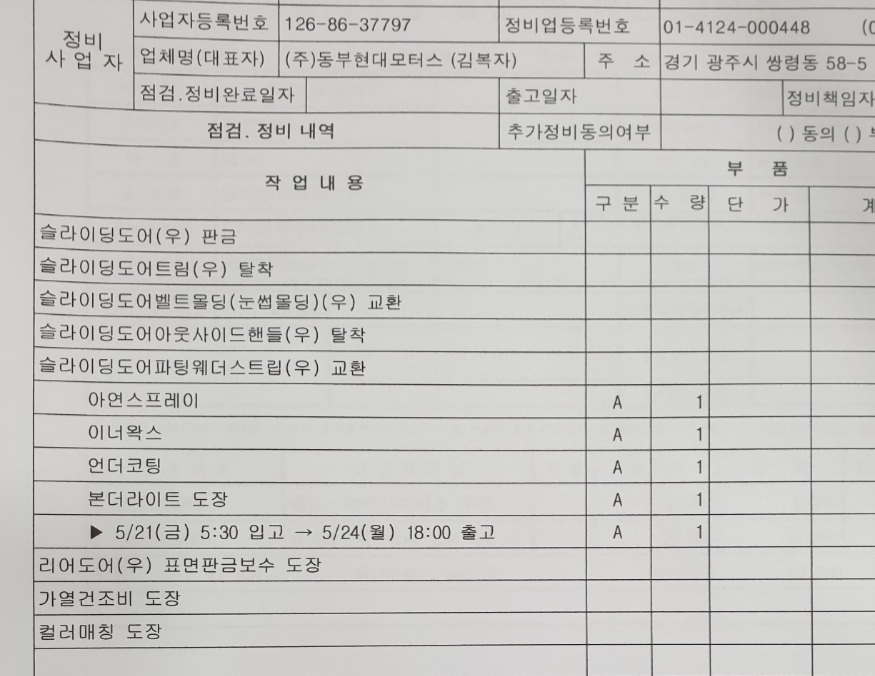 동부모터스 이미지