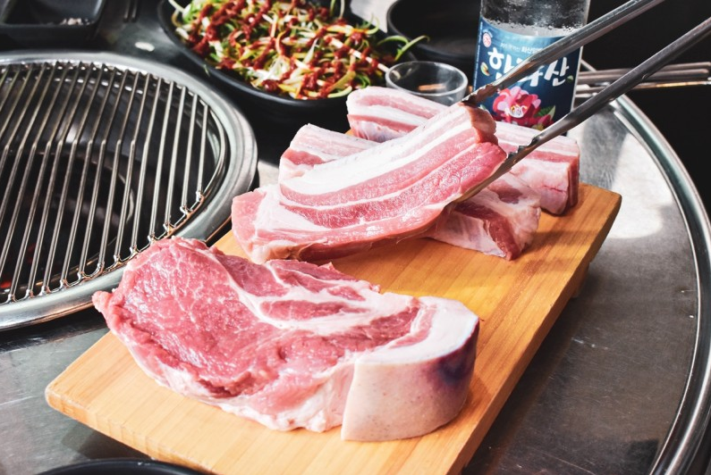 연탄구이 이미지