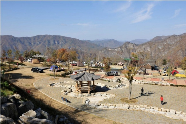 도사곡휴양림야영장 이미지