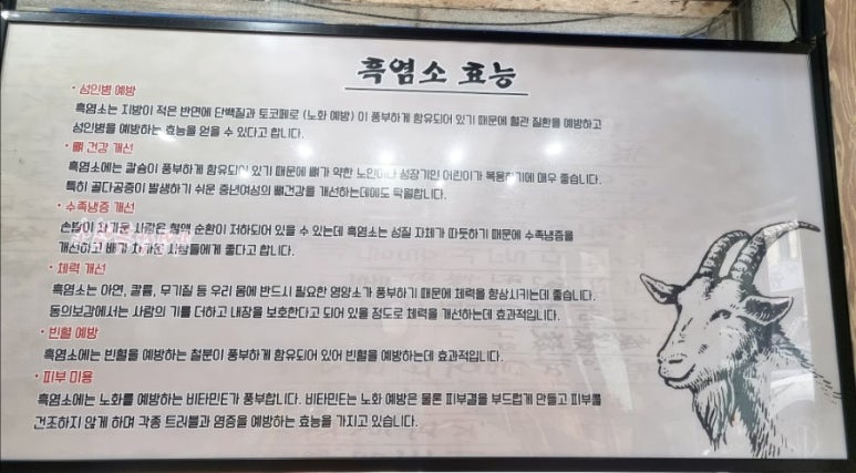 팔영산토종흑염소 이미지