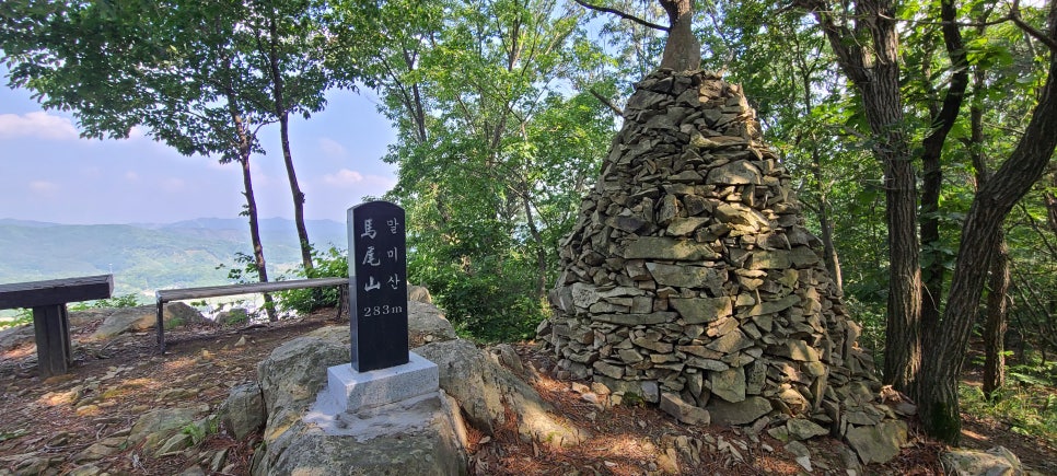 말미산정상 이미지