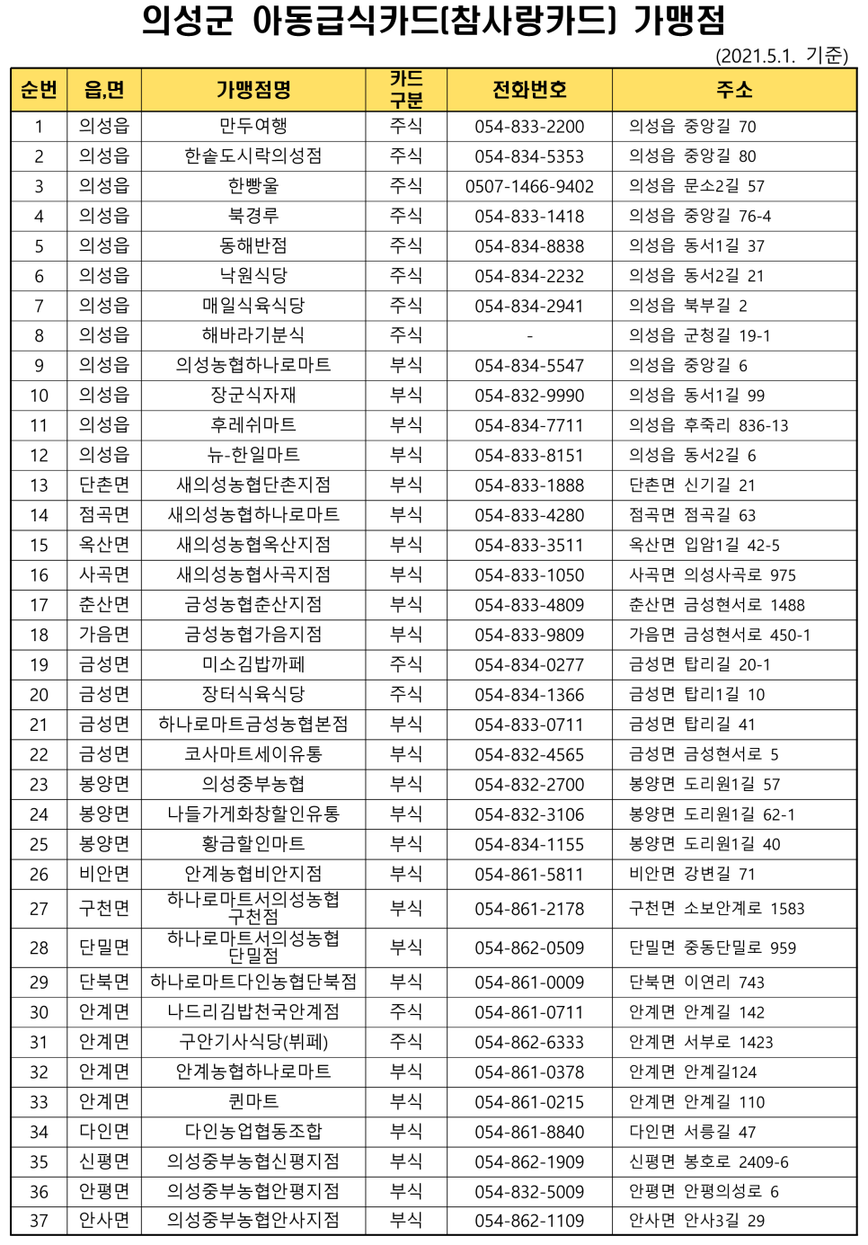 구안기사식당 이미지