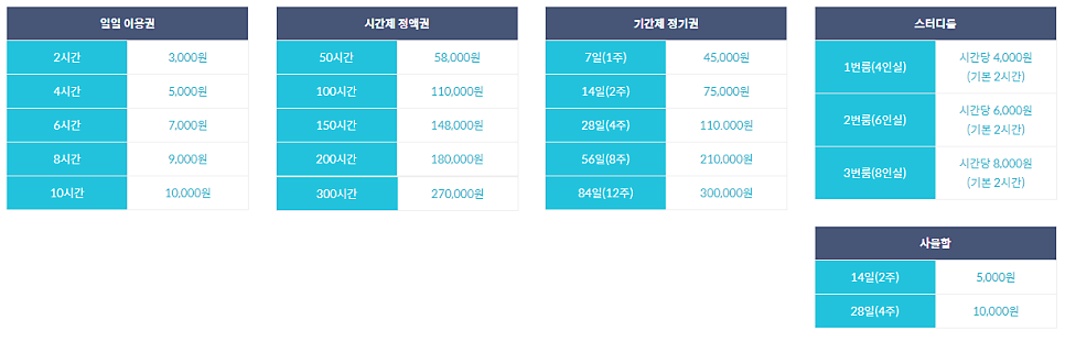 이지스스터디카페 이미지