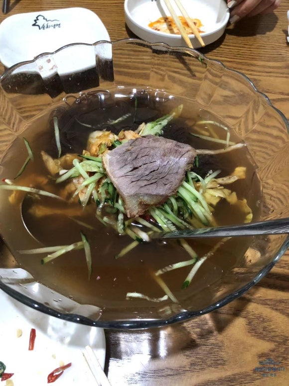 송화냉면 이미지