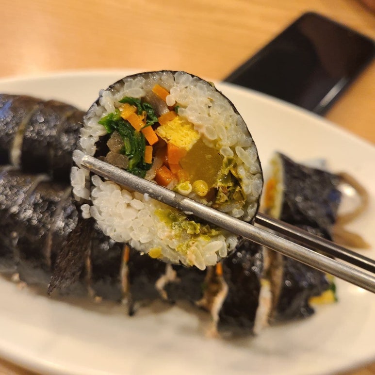 김밥&라면 이미지