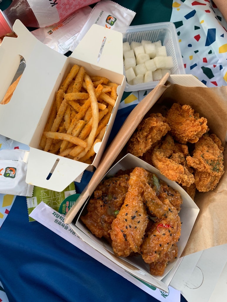 자담치킨 맵슐랭 핫후라이드 반반 후기🍗 자담치킨 안산중앙점 : 네이버 블로그 자담치킨 맵슐랭 핫후라이드 반반 후기🍗 자담치킨 안산중앙점 : 네이버 블로그
