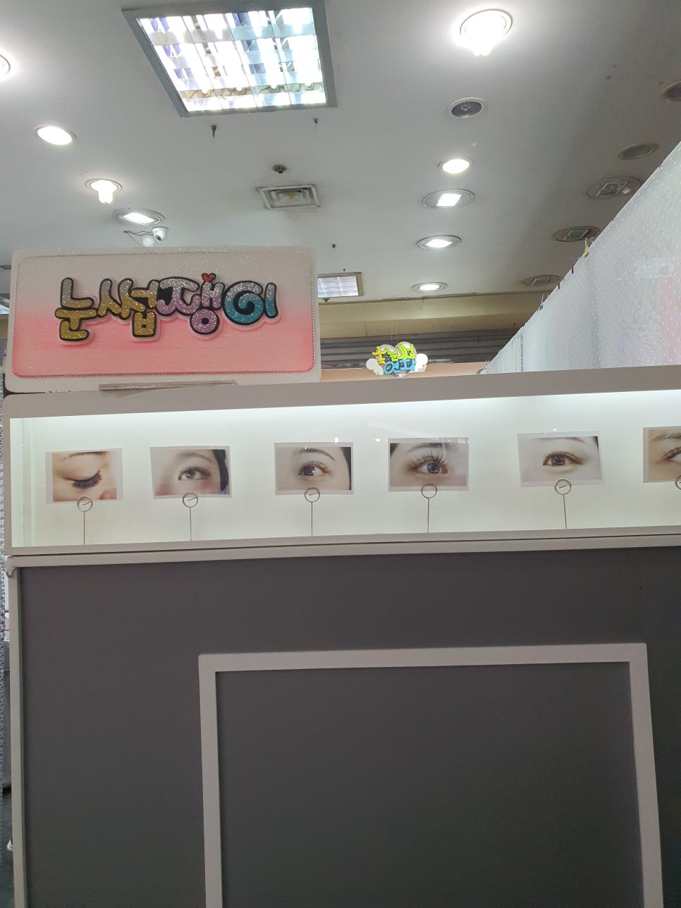 눈썹쟁이 이미지