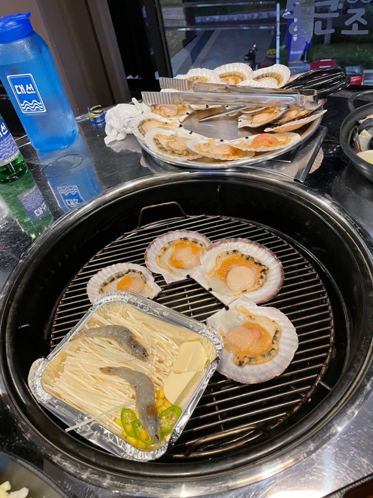송도 통큰 조개 이미지