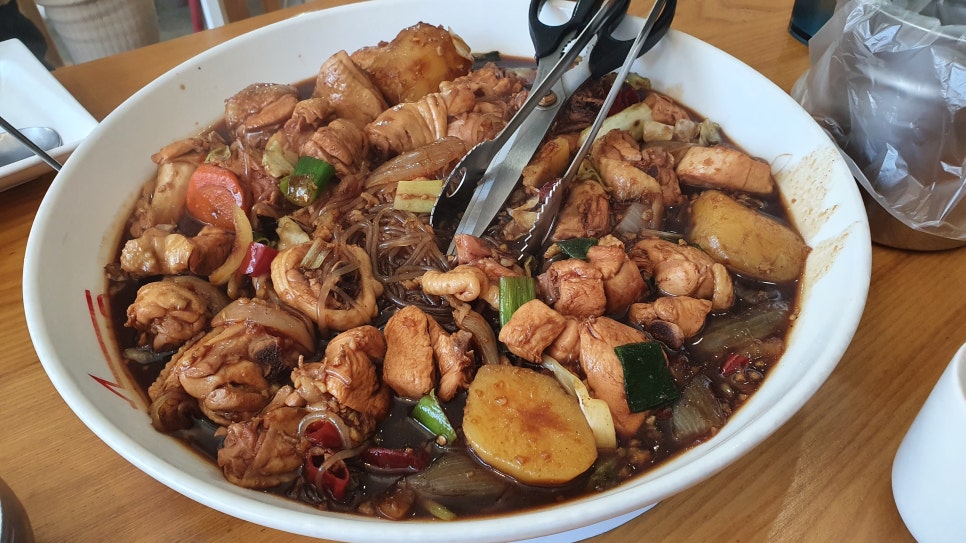첫눈에찜닭&안동하회탈찜닭 이미지
