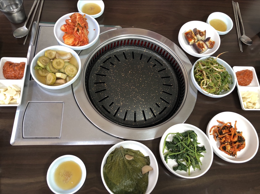 민속숯불갈비 이미지
