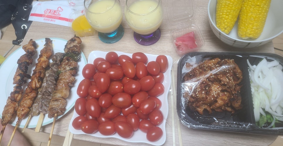 열정닭꼬치 이미지