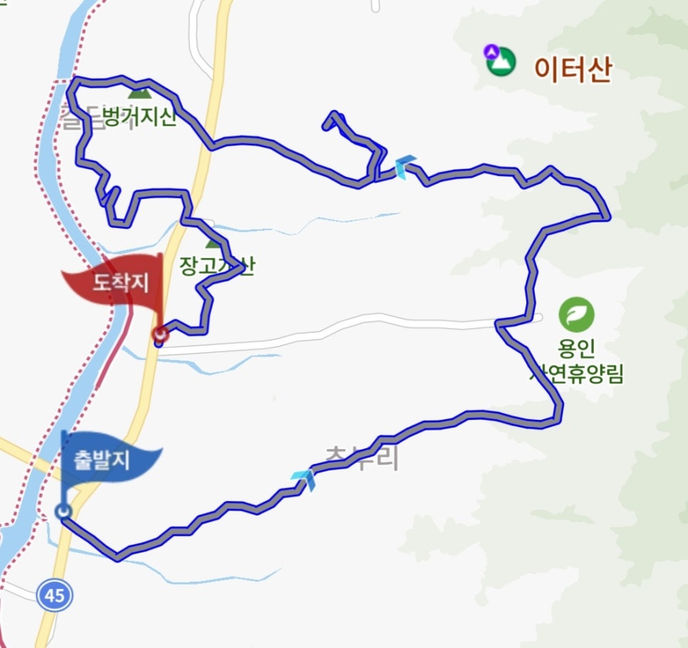 긴장등이산 이미지