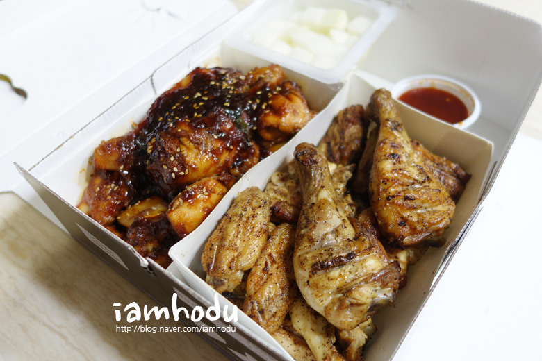 숯양두마리치킨 이미지