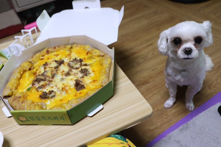 수타송임실치즈피자 이미지