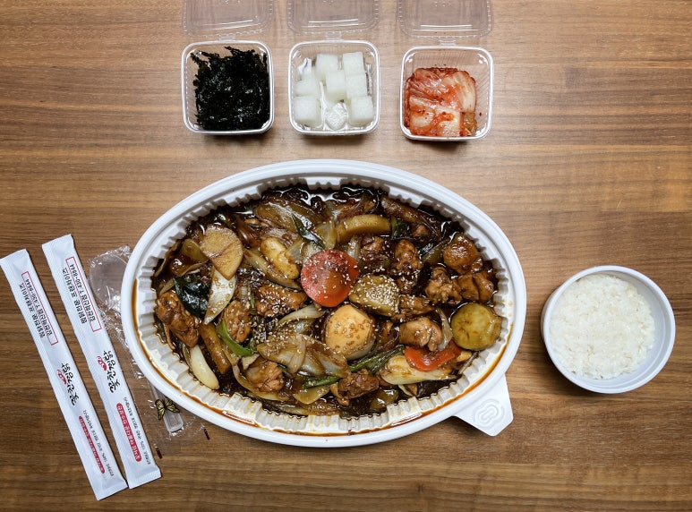 꽃찬찜닭 이미지