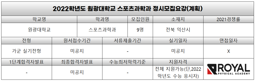 원광스포츠 이미지