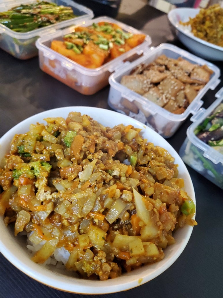 집밥반찬 이미지