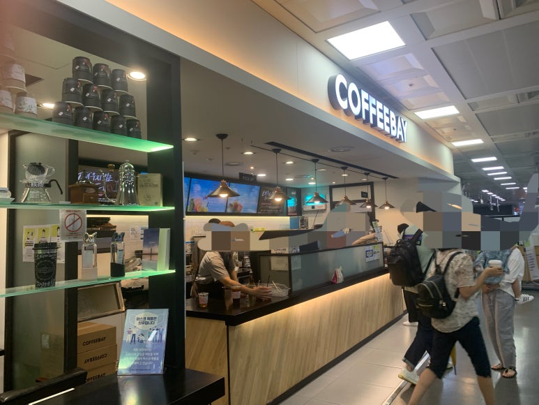 엔제리너스커피 김해공항 이미지