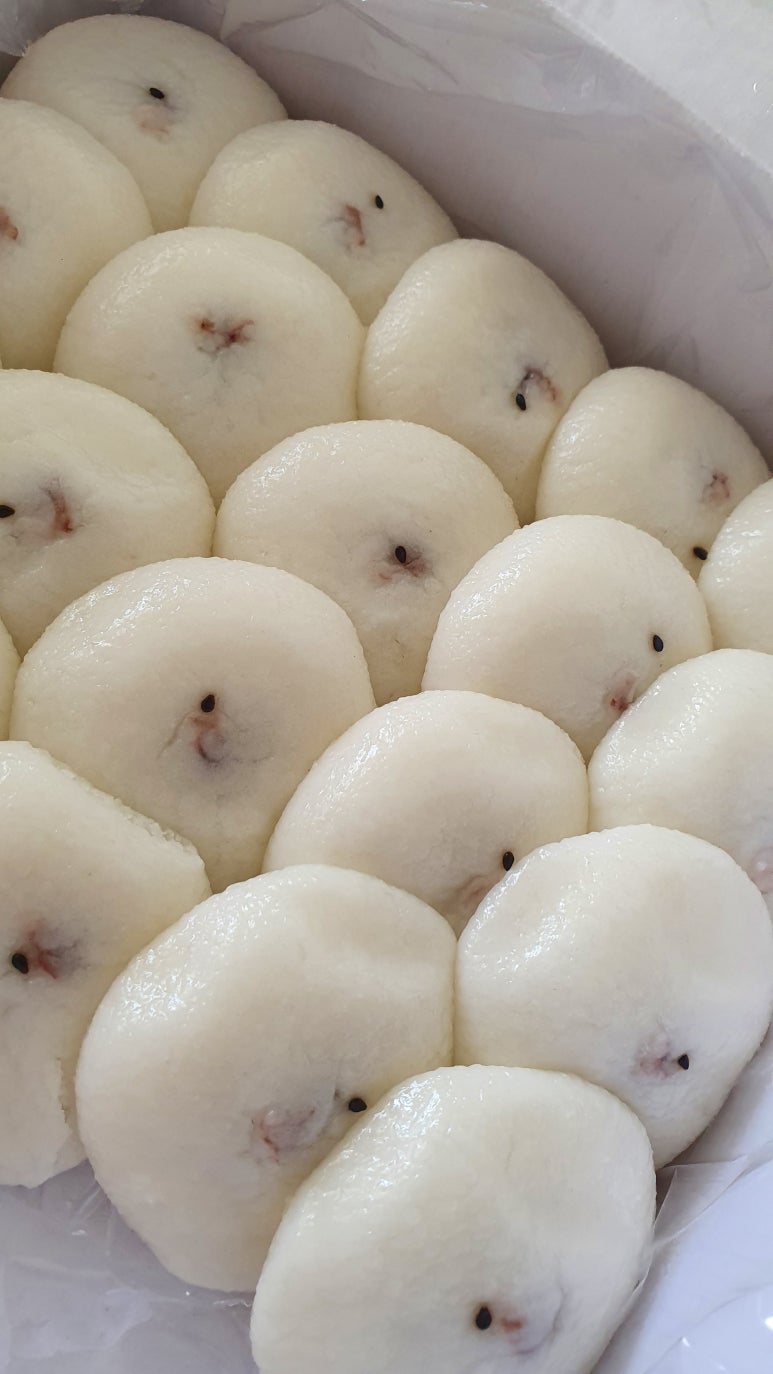 송화잔기지떡충주 이미지