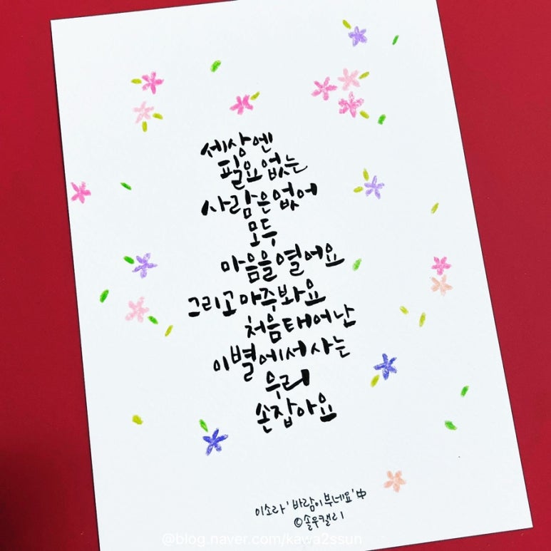 캘리스토리 이미지