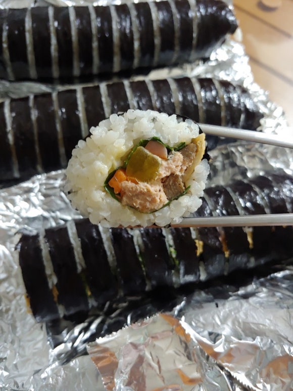 찬미김밥 이미지