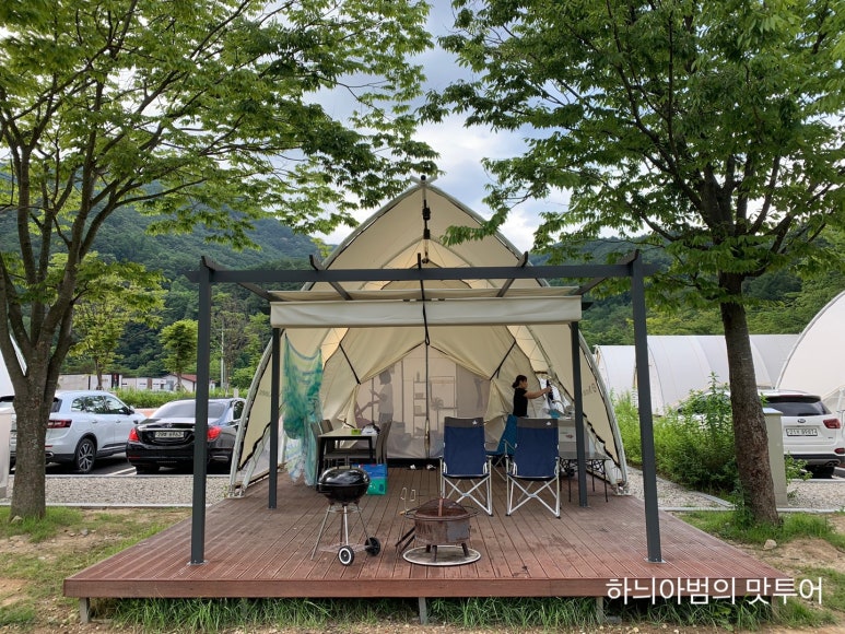 운일암반일암국민여가캠핑장 이미지