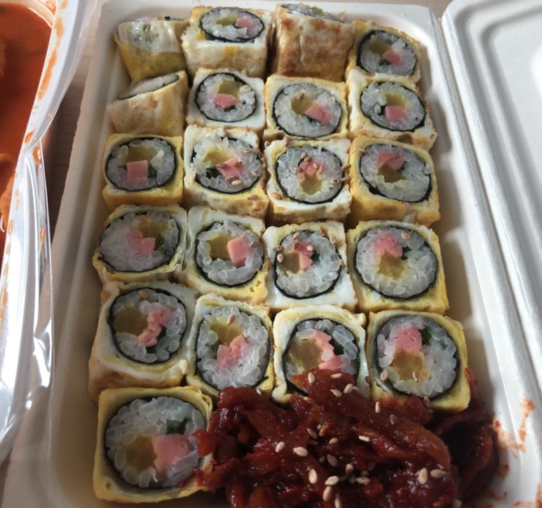 신림동 정통 계란말이 김밥 이미지