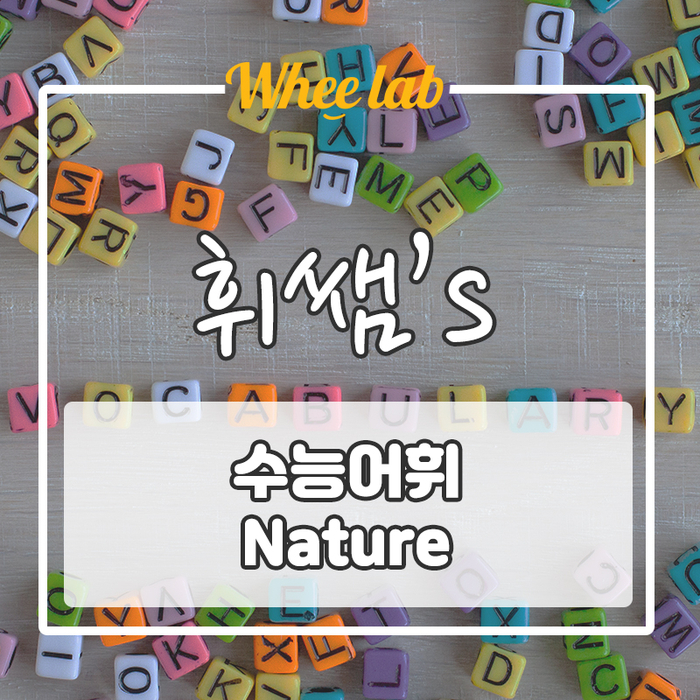 영단어 [ Nature ]를 아직도 '자연'이라고만 해석한다?!